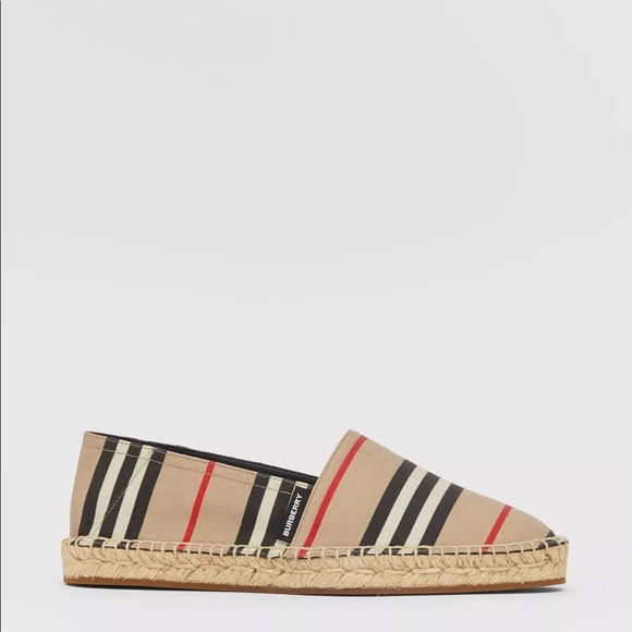 Burberry Alport Icon Stripe Espadrille Canvas - Picture 8 of 9